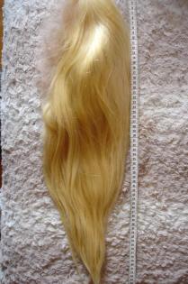 Full Lace Wig ECHTHAARperücke #613 Hellblond 18inch NEU