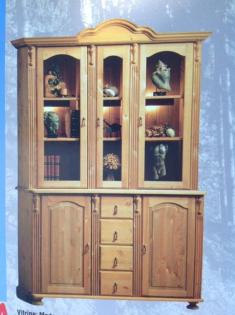 Vitrine Kiefer massiv neuwertig