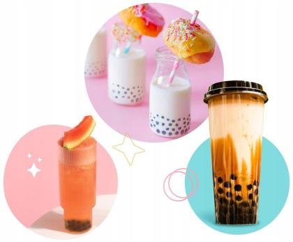 Fruchtsirup Früchte Obst Für Bubble Tea Mango Boba Bobas 0.5L