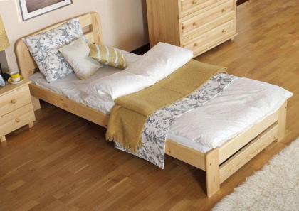 Bett Massivholzbett Lattenrost Gästebett 120x200 Ehebett Jugendbett Kiefer Holzb
