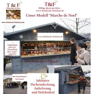 Markthütte Verkaufshütte Marktbude Weihnachtsmarkthütte Marktstand Neufertigung 