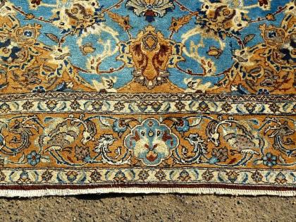 Orientteppich Isfahan mit Seide antik 202x141. T125