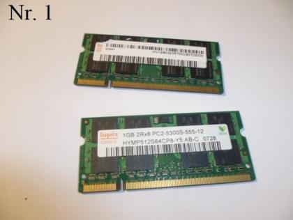 Laptop Ram ab 10 Euro Verschiedene Ram Nr. 152