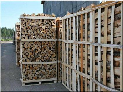 Brennholz Kaminholz kompl. LKW-25 Paletten=50 RM - kammergetrocknet