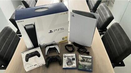 PS5 inkl. 2 Controllern, Hogwarts Legacy und Fifa 23