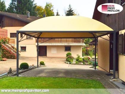 Pavillon 6x6 Überdachung Pagodenzelt Festzelt Pvc Terrassendach Pergola Terrasse
