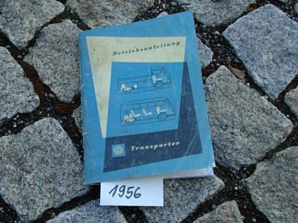 Betriebsanleitung VW Transporter / Bus T1 1961