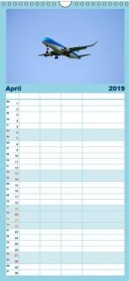 Kalender2021 Familienplaner Flugzeuge - Stars und Landeanflüge