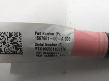 Tesla Modell 3 1567961-00-A Verkabelung des vorderen Kofferraums (Badewanne)