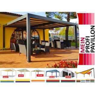 Pavillon Pergola 6x5m Überdachung neu personalisierte Farben wasserdicht Zelt Ca