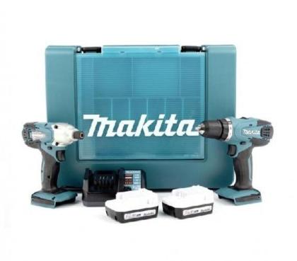 Makita Akku-Bohrschrauber DK1497 14, 4V 198mm Holz Metall Kunststoff
