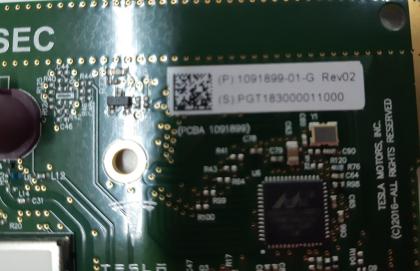 NA-Modemmodul (LTE) REV02 Tesla Modell 3 1091899-01-G