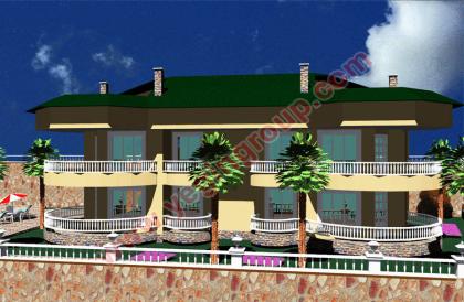 Günstige Penthaus Projekt im Alanya/Türkei