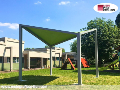 Pavillon 5x5 Überdachung Pagodenzelt Pvc Schule Universität Campus