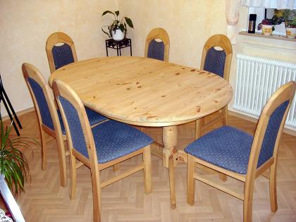 Esszimmer Kiefer gelaucht geölt 3/4 Jahr alt Notverkauf