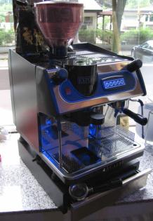 MaCafe Espressomaschine mit Mühle u. Portionierer