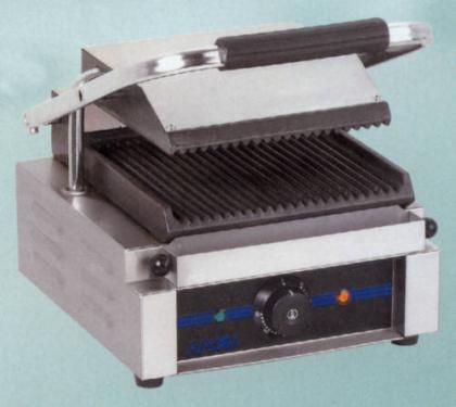 Elektro-Kontaktgrill, Grillplatten gerillt