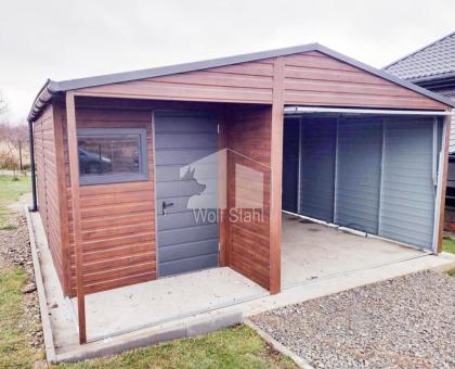 Blechgarage 5x6m Garage nach Maß Metallgarage Günstige Preise ID108