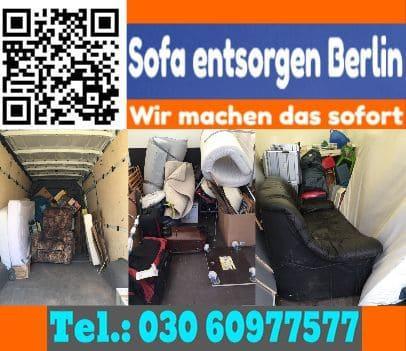 Sofa entsorgen Berlin Komplettservice www.sofa-entsorgen-berlin.de