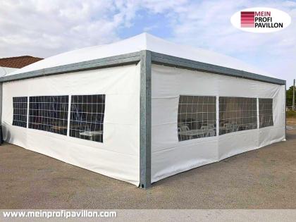 Pavillon 12x12 Überdachung Pagodenzelt Festzelt Pvc Terrassendach Pergola Terras