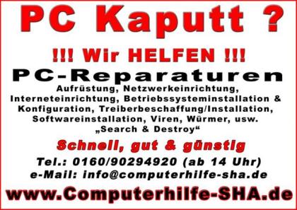 Computerhilfe // Schnell, gut und günstig!!!