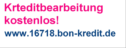 Bearbeitung und Angebot sind immer kostenlos.