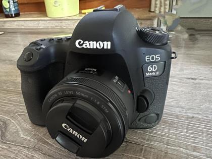 Canon EOS 6D Mark II inkl. Objektiv Canon EF 50 mm f1, 8 STM
