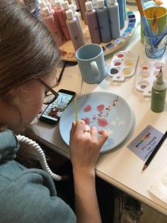 Keramik selbst bemalen