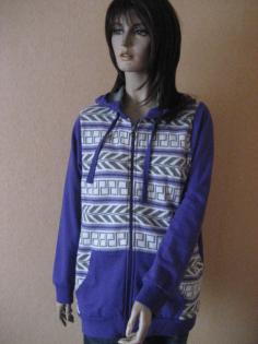 Damen Sweatshirt Jacke mit Kapuze Gr.40/42