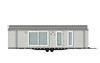 Lark Leisure Home Positano 12m Mobilheim Wohnwagen Dauercamping winterfest