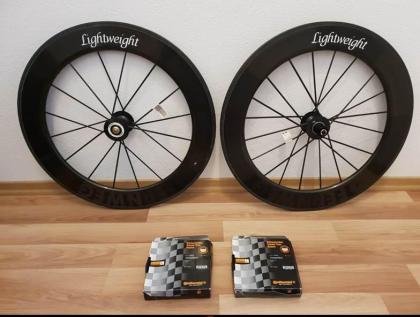 Lightweight Fernweg 80/ 80 Tubular Laufradsatz Shimano