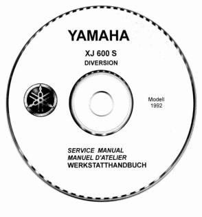 Werkstatthandbuch YAMAHA XJ 600 S DIVERSION Reparaturanleitung