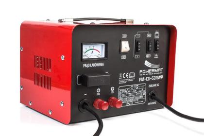Powermat Akku-Gleichrichter mit Inbetriebnahme 12 V/ 24 V 200 A 245/ 310/ 220mm 