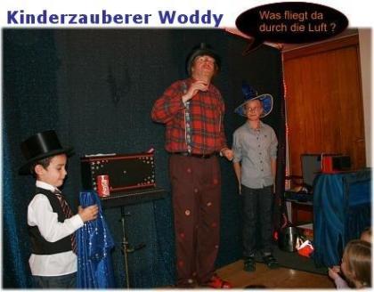 Kinderzauberer für Kindergeburtstag, Zauberer Mr.Woddy, NRW .