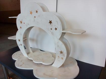 Weihnachts Präsentation Wolke ws Holz