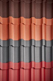 Ziegelbleche Pfannenbleche Profilbleche Dachziegelbleche B-Ware Sondermaterial r