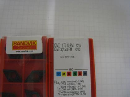 KAUFE WENDESCHNEIDPLATTEN VON SANDVIK.