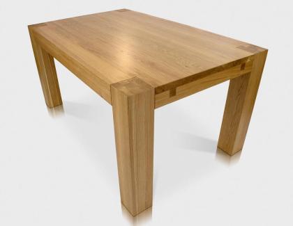 LUKAS EICHENTISCH ESSTISCH LACKIERT MASSIVHOLZ HOLZ 160-280x90cm AUSZIEHBAR