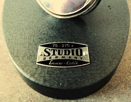 Studio Mikroskop Standmikroskop Schülermikroskop Holzkasten sammeln 50/ 60 er Ja