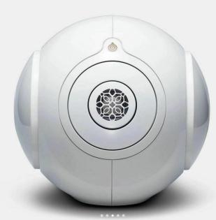 1 PAAR DEVIALET GOLD PHANTOM Opéra de Paris inkl. Standfüsse &Dialog