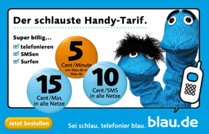 Blau Prepaid Starterpaket nur 19,95€ mit 20€ Startguthaben