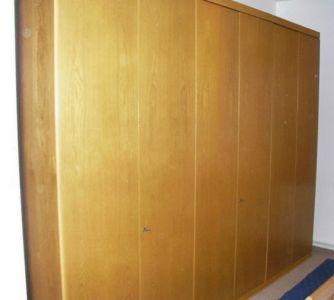 Kleiderschrank Eiche hell 3,03 m 6-türig