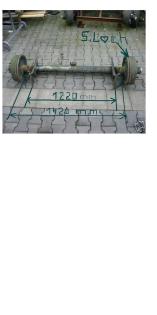 Gesucht  wird Alko Achse typ 1800 für alkofahrwerk 1220mm