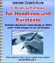 !!!!! - GRATIS Texter-Kurs !!!