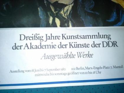 Auferstanden aus Ruinen Becher DDR Hymne Plakat 1980 Meidner L.