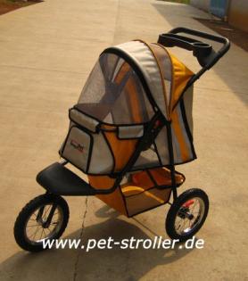 Der Pet-Stroller - ein Hundebuggy jetzt auch endlich für schwere Hunde
