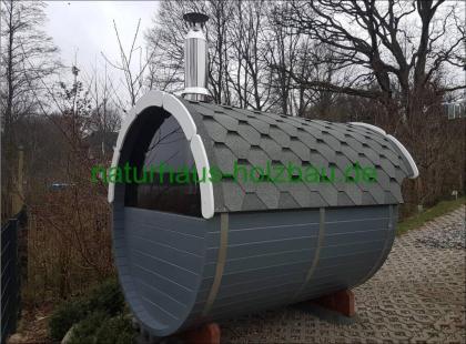 Fasssauna, Saunafass, Gartensauna, Aussensauna, Tonnensauna, Holzfasssauna, ..