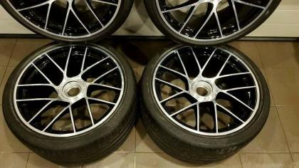 Original Porsche 20 Zoll 991 Turbo S Facelift Felgen
