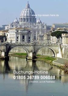 ROM-Flugreise - 2 x ÜF € 142 - 3 x ÜF € 172