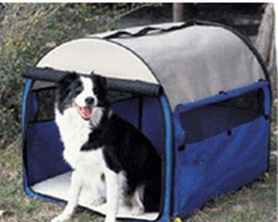 Faltbare Hundebox, Hundehütte - jetzt auch als Pet-Camper M